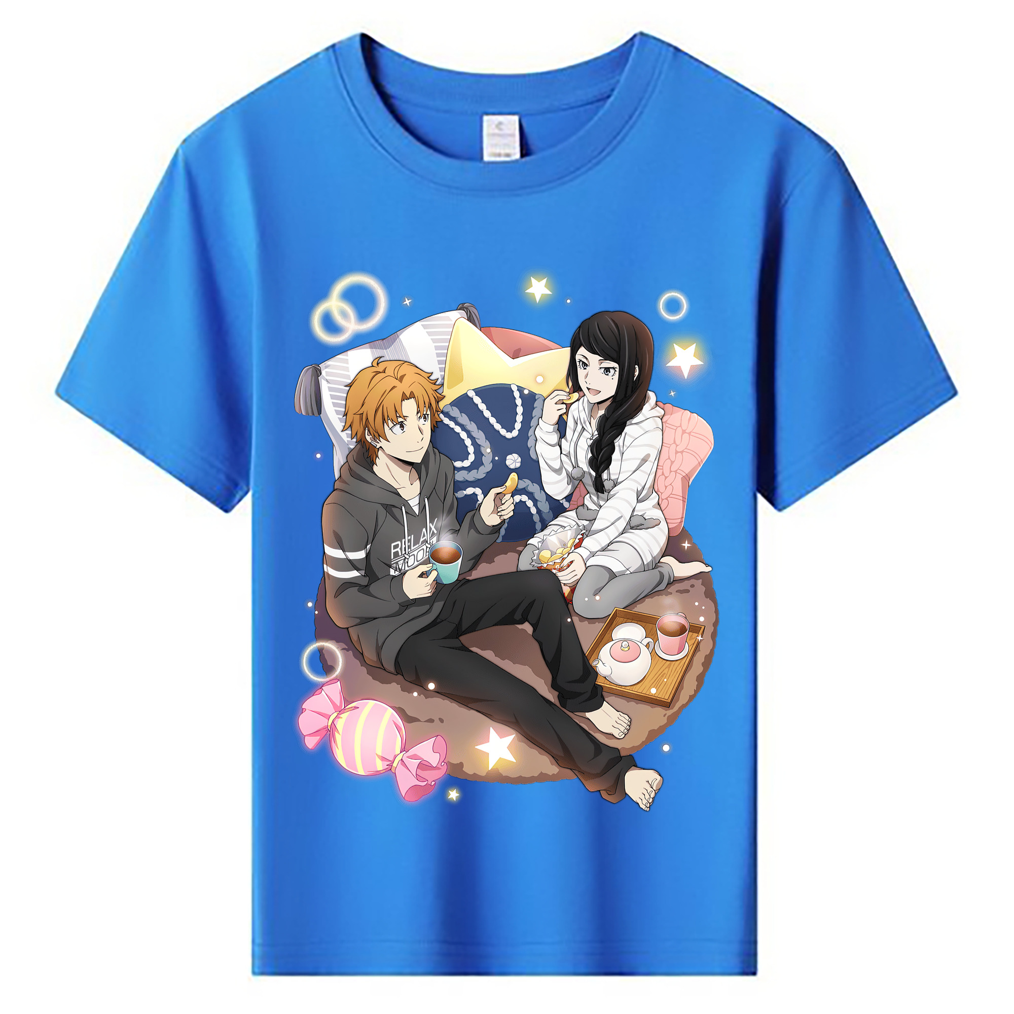 （画像用） 文豪ストレイドッグス Bungo Stray Dogs 綿100％キッズTシャツ（フロントプリント）